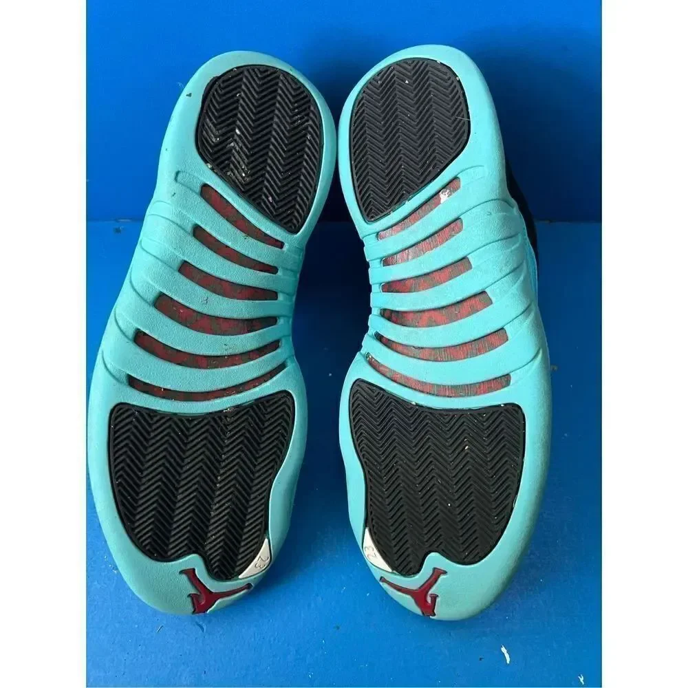 Nike Air Jordan 12 Gamma Blue Black Gym Red 130690-027 Size 14 with box